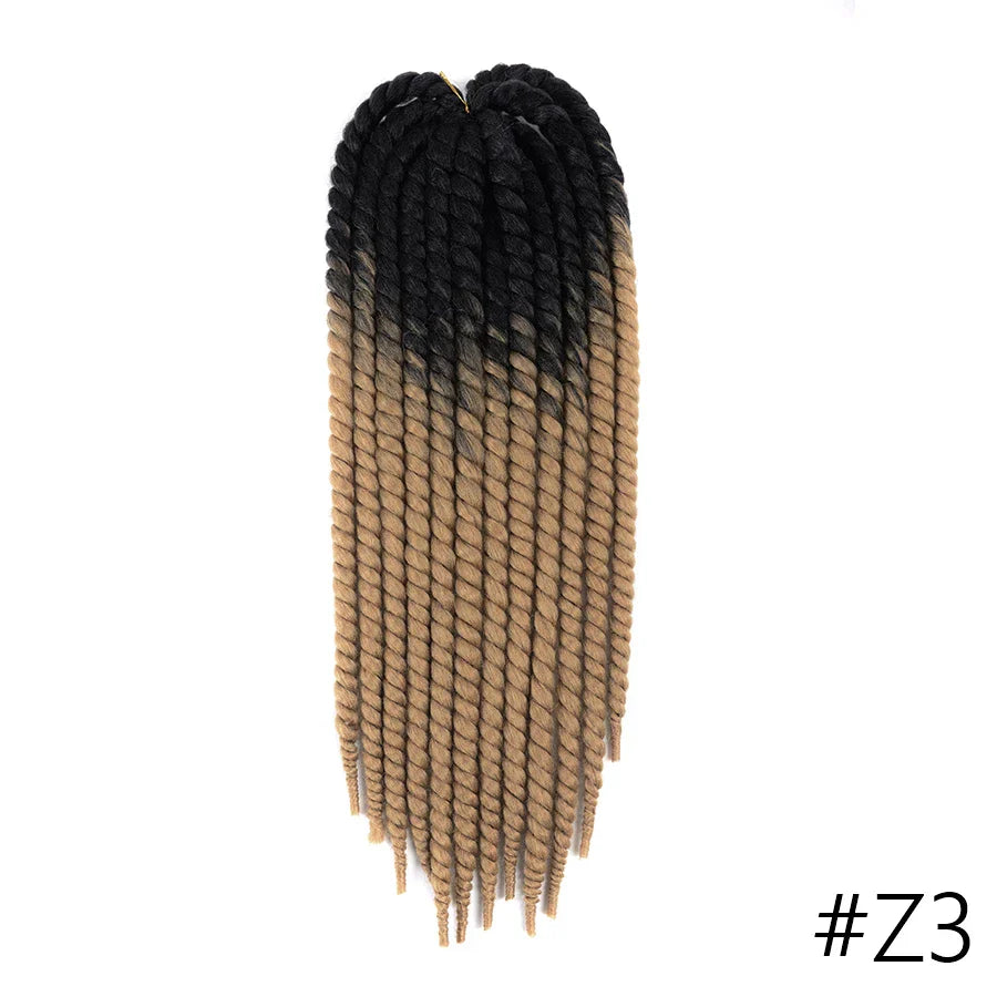 YunRong Senegalese Twist Hair Jumbo Crochet Braids 22