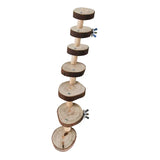 Hamster Wooden Ladder Toy Climbing Stairs Birds Parrot