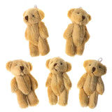 15Pcs/10/5Pcs Kawaii Small Bears Plush Soft Toys Pearl