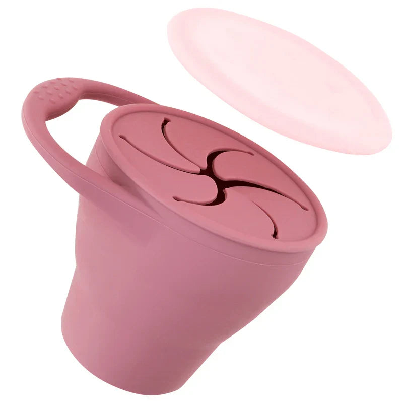 BPA Free Kids Silicone Food Storage Box Solid