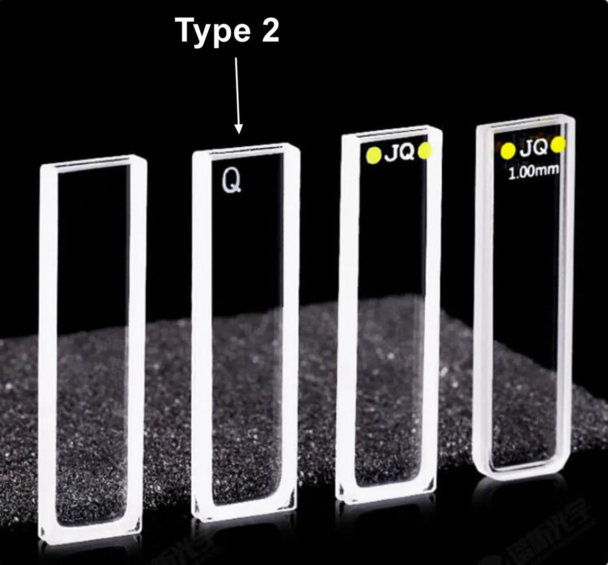 1mm Path Length 350ul 2-way Light JGS1 Quartz