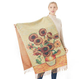 New Cashmere Scarf Women Digital Printing Pashmina Shawl