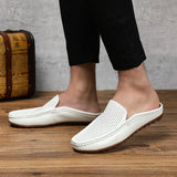 Italian Shoes Men Luxury Genuine Leather Loafers Moccasins