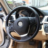 Car Carbon Fiber Interior Steering Wheel Decorative Frame
