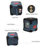 HANMATEK LV1 Laser Level Cross Line Laser