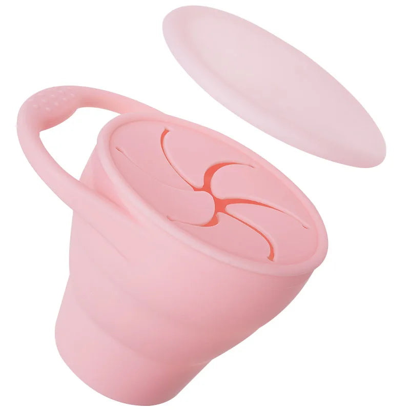 BPA Free Kids Silicone Food Storage Box Solid