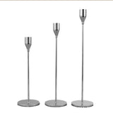 IMUWEN Metal Candle Holders Luxury Candlestick Fashion Wedding