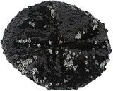 Women's Fashion Fun Sparkle Sequins Shimmer Stretch Beret