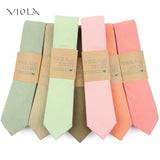 Nice Color Sage Green Pink Peach Solid Cotton