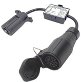 car converter US 7 Way Plug To European