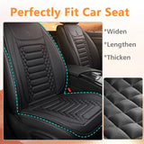 1/2pcs Winter Heated Car Seat Cover 12V Heating