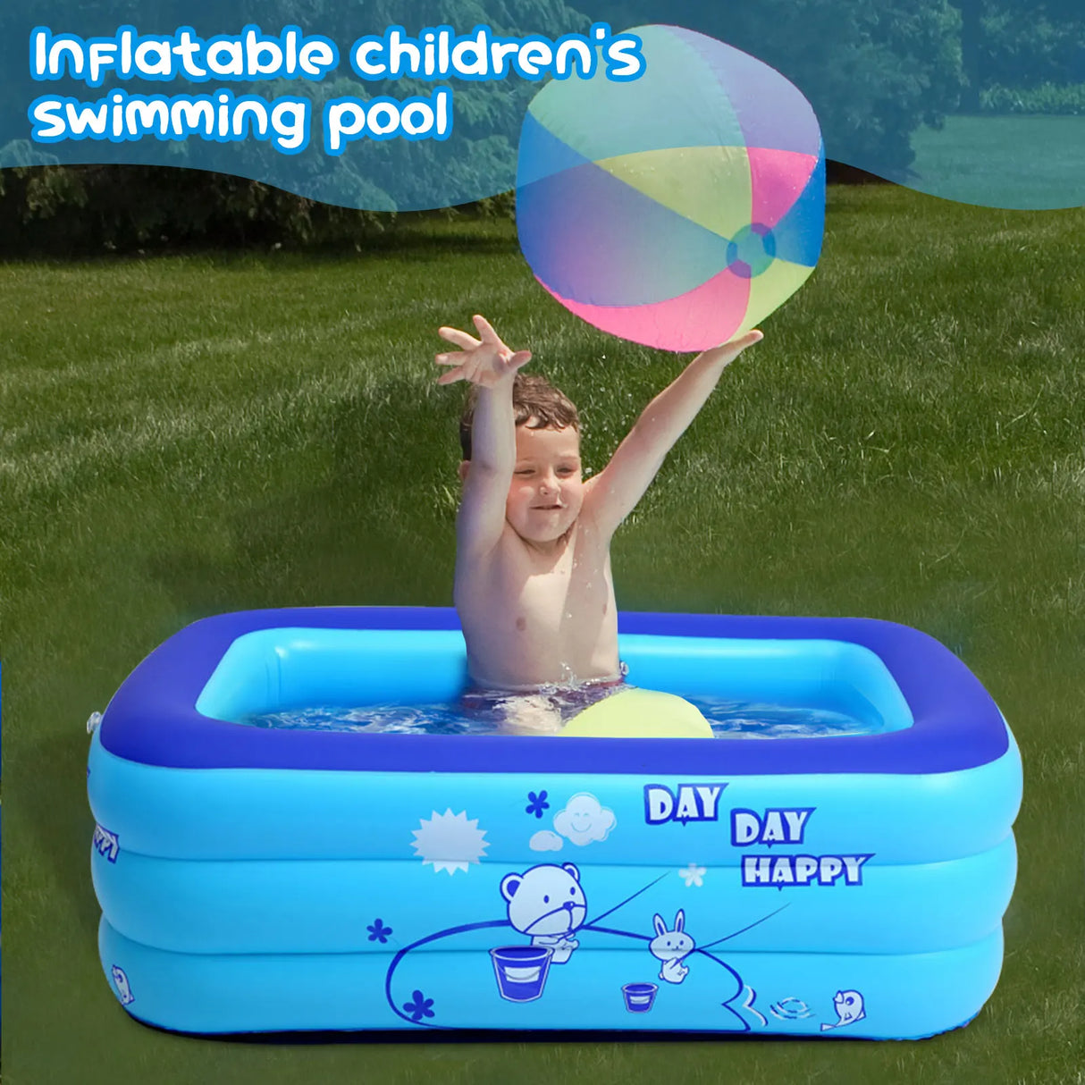 Thickening Inflatable Swimming Pool Family Summer Outdoor Water