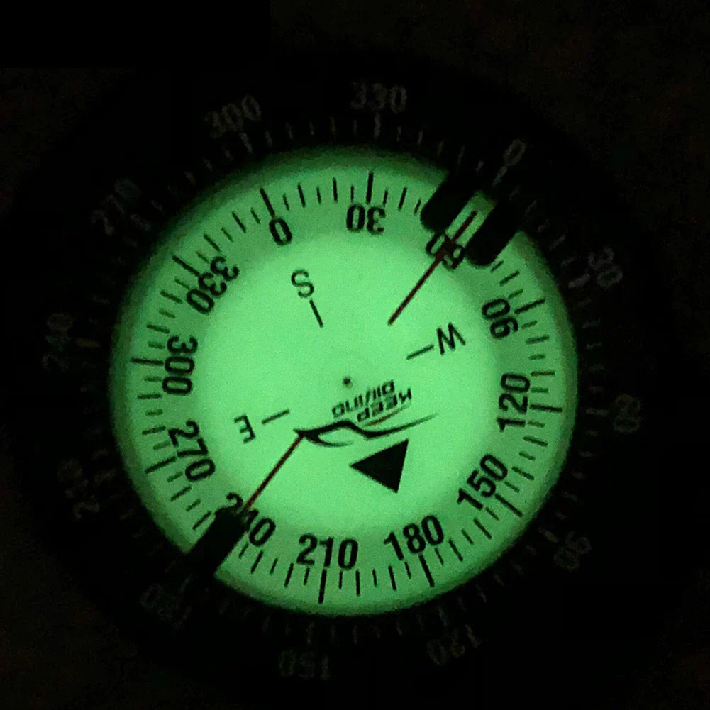 Multifunction Scuba Diving Compass Camping Climbing Hiking Mini