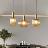 Retro restaurant colorfull glass pendant lights Creative living