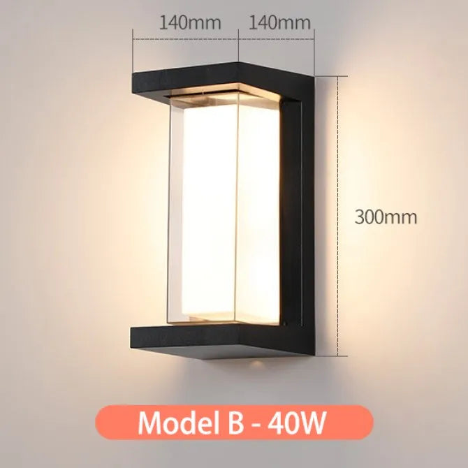 Led outdoor wall lamp led outdoor wall light
