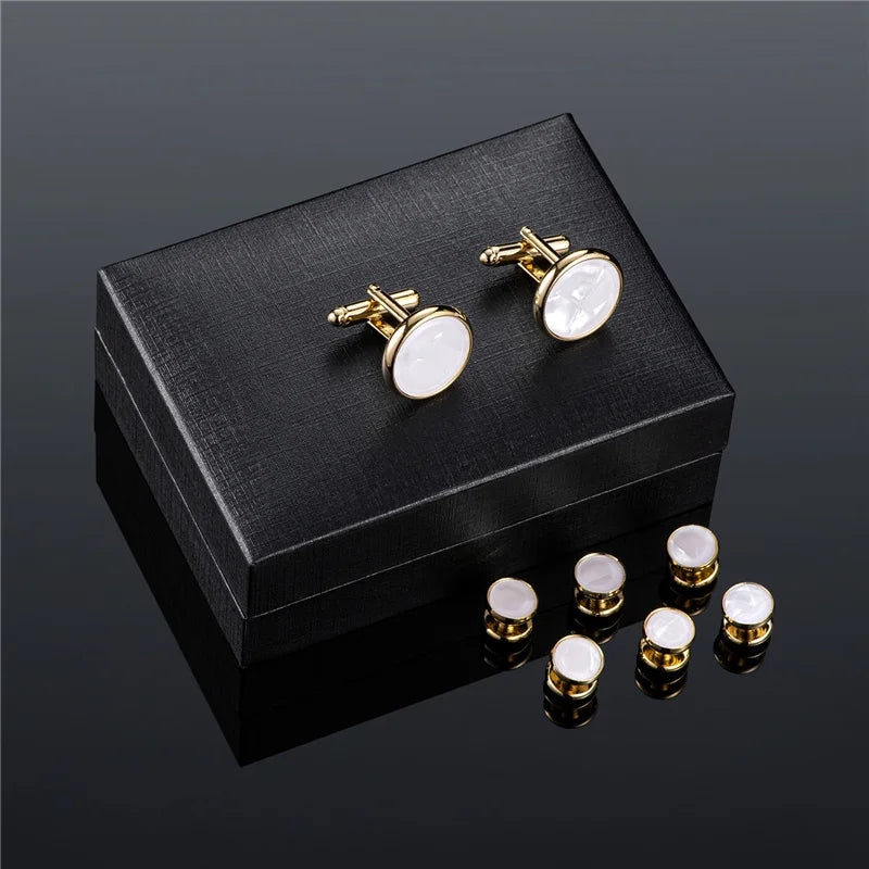 Metal Cufflinks For Mens Luxury Quality Vintage Man