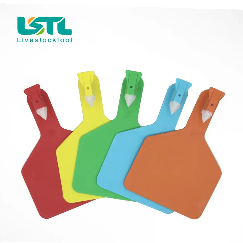 50Pcs TPU Cow Cattle Ear Tag Signs Without