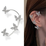 20Style Luxury Shiny Crystal Rhinestone Long Tassel Ear