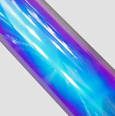 Holographic Rainbow Chrome Car Motorcycle Wrap Film Sticker - 20/30/50CM x 1.35M