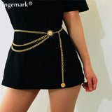 Sexy Bikini Beach Multilayer Waist Belt Chain Long