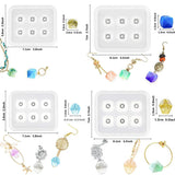 Round Square Faceted & Oval Beads Silicone Casting