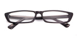 Vintage Narrow Rectangle Small Women Sunglasses Ocean Lens