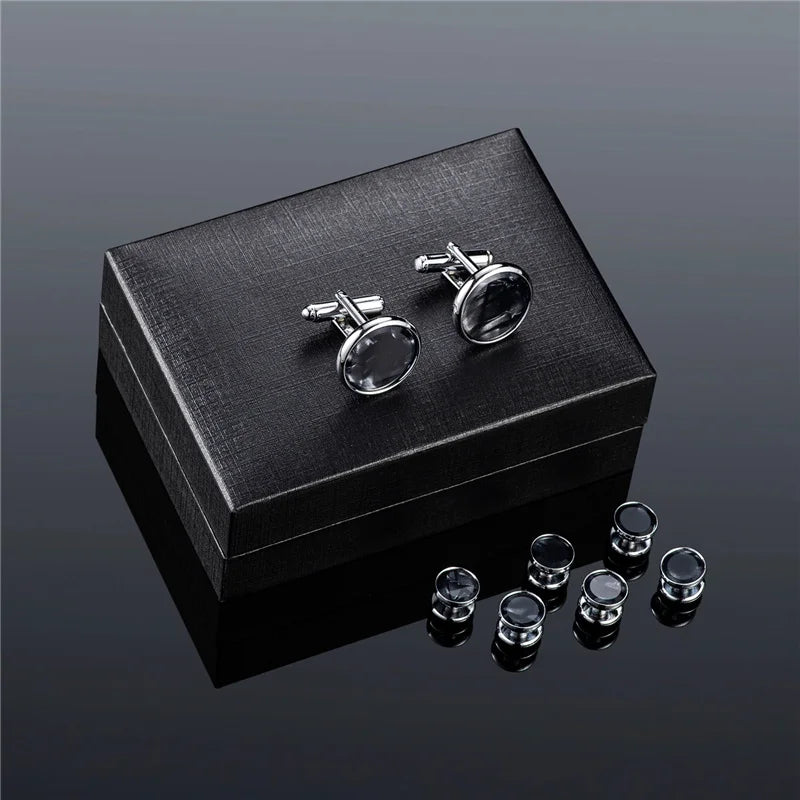 Metal Cufflinks For Mens Luxury Quality Vintage Man