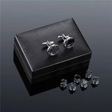Metal Cufflinks For Mens Luxury Quality Vintage Man