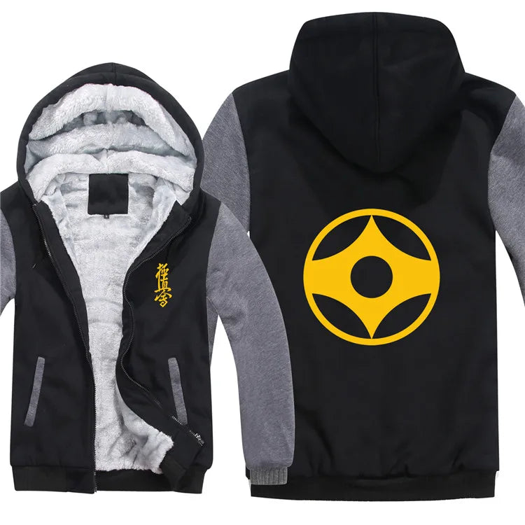 Winter Fashion Kyokushin Karate Hoodies Kyokushin Printed Casual