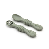 BPA Free Baby Pre-Spoon Set Silicone Self Feeding