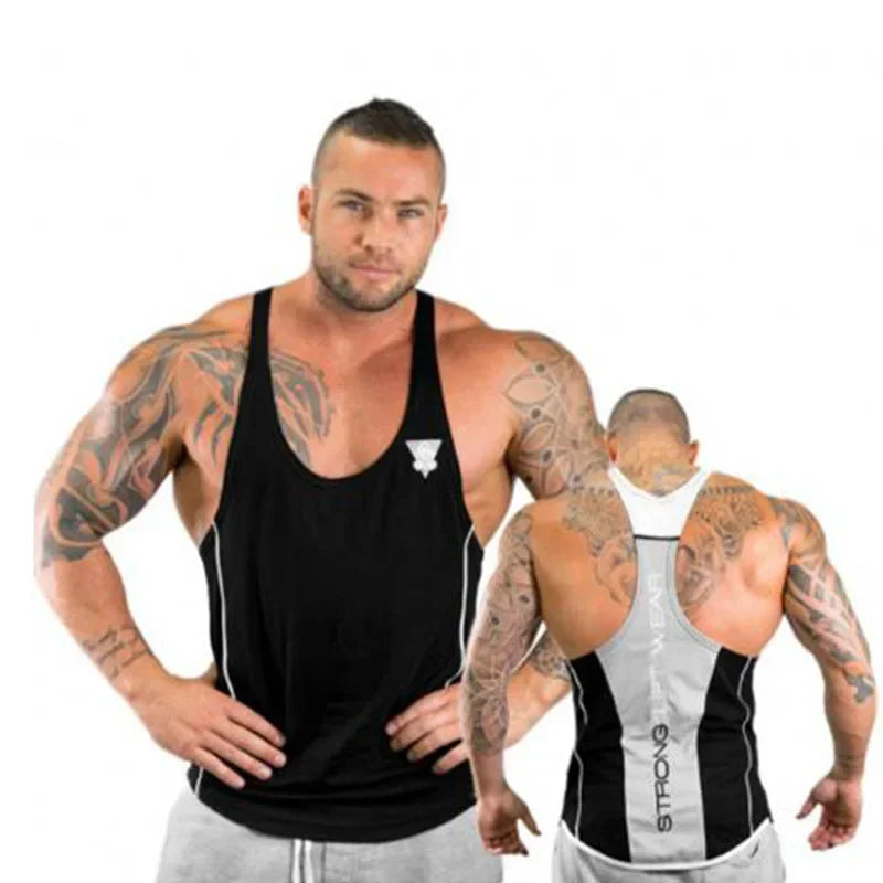 2021 New Men Tank top Gyms Workout Fitness