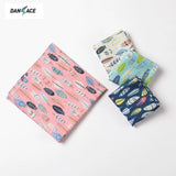 1 Set Women Printed Handkerchief Cotton Scarf For