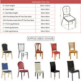 Fashion Brief Solid Chair Covers Spandex Stretchy Slip