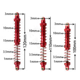 Metal 70mm 80mm 90mm 100mm 110mm 120mm Shock