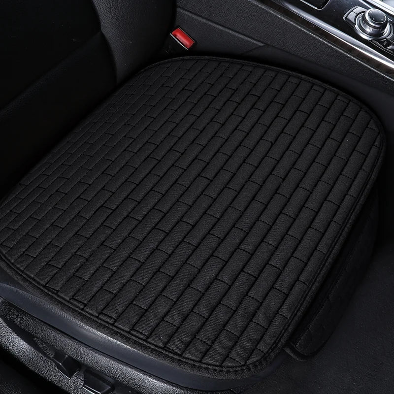 Car seat cover front/Rear Flax Seat Protect Cushion