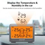 Deelife Car TPMS Solar Tire Pressure Monitoring System