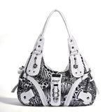 Angelkiss Women Handbags Leopard Bag Top-handle Handbag Fashion