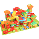 165/330pcs Small Size Marble Race Run Blocks DIY