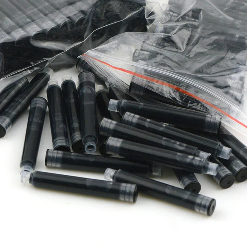 50Pcs Fountain Pen Ink Cartridges 2.6mm High quality