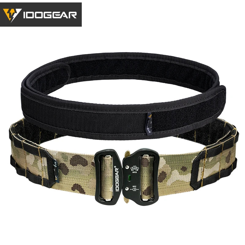 IDOGEAR Tactical 2 inch Combat Belt Quick Release