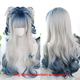 MEIFAN Long Lolita Ombre Harajuku Wig With Bang