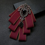 High Quality Korean Fashion New Crystal Bow Tie