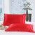1pc Pure Emulation Silk Satin Pillowcase Single Pillow