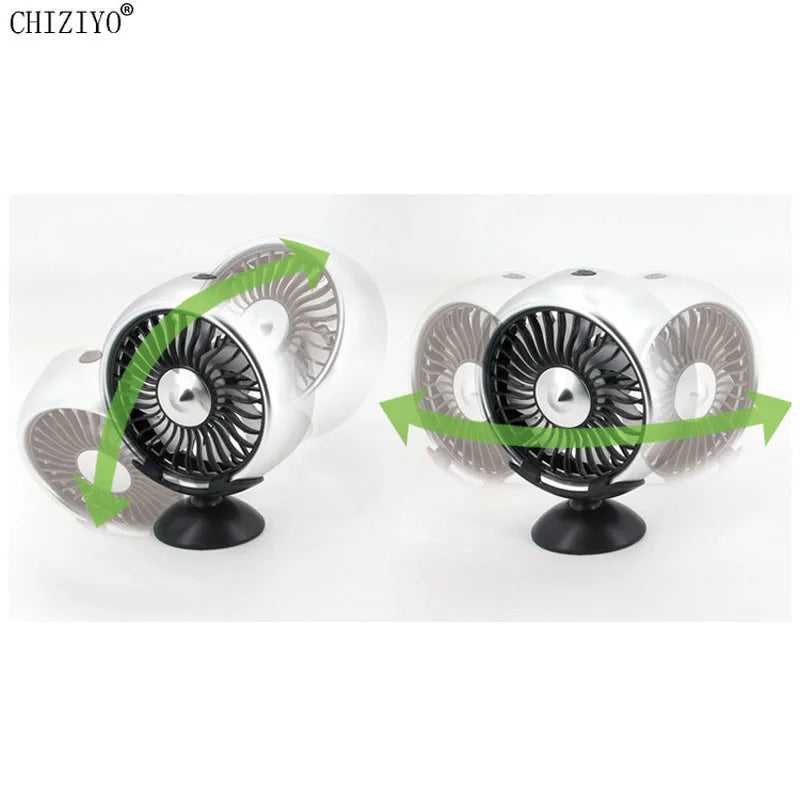 Summer Car USB Fan 3 Gear Wind Adjustment