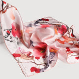 100 Silk Square Scarf for Women 65x65cm Beautiful