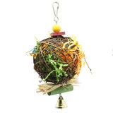 Parrot Shredder Toy Dry Anti-biting Parrot Cage Foraging