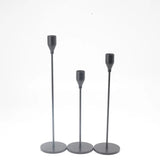 IMUWEN Metal Candle Holders Luxury Candlestick Fashion Wedding