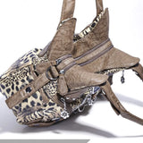 Angelkiss Women Handbags Leopard Bag Top-handle Handbag Fashion