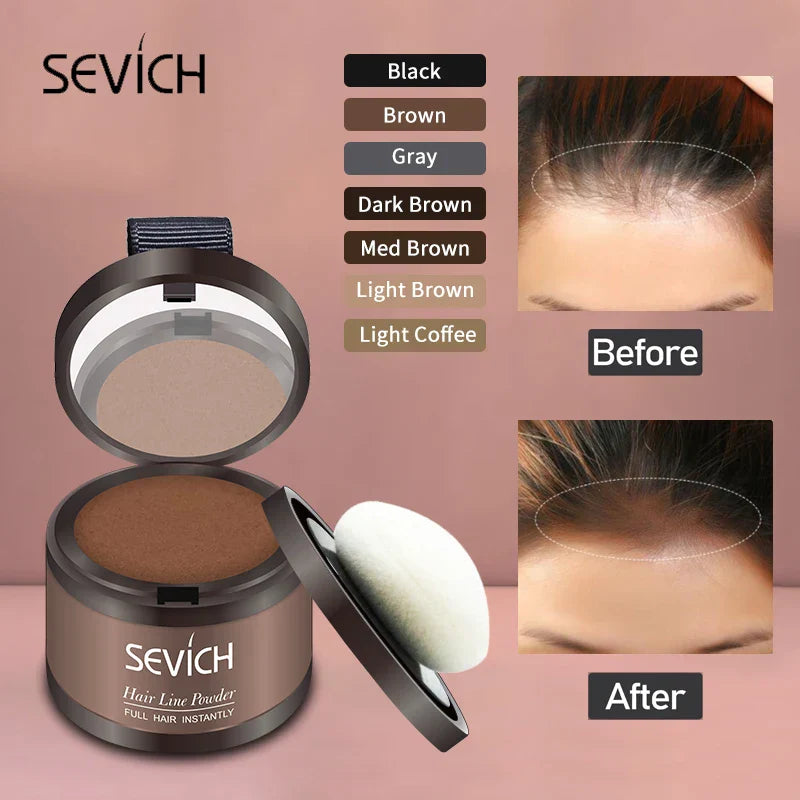 Sevich 20pcs/lot Hairline Shadow Powder hair root touch