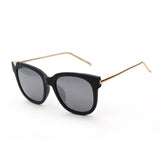 Trendy Cat Eye Metal Polarized Sunglasses Men Driving